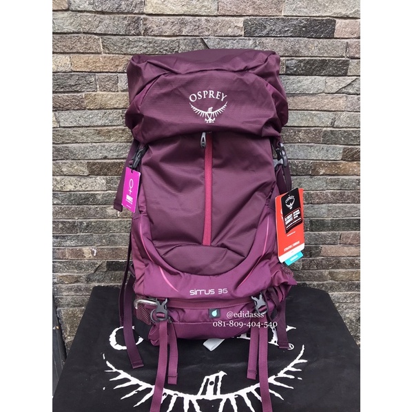 Harga osprey shop sirrus 36