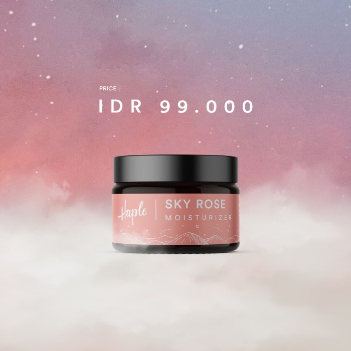 Jual Sky Rose Moisturizer - Haple | Shopee Indonesia