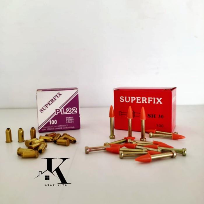 Jual Paku Mesiu Turbofix Paku Ramset Paku Tembak Pcs Shopee Indonesia