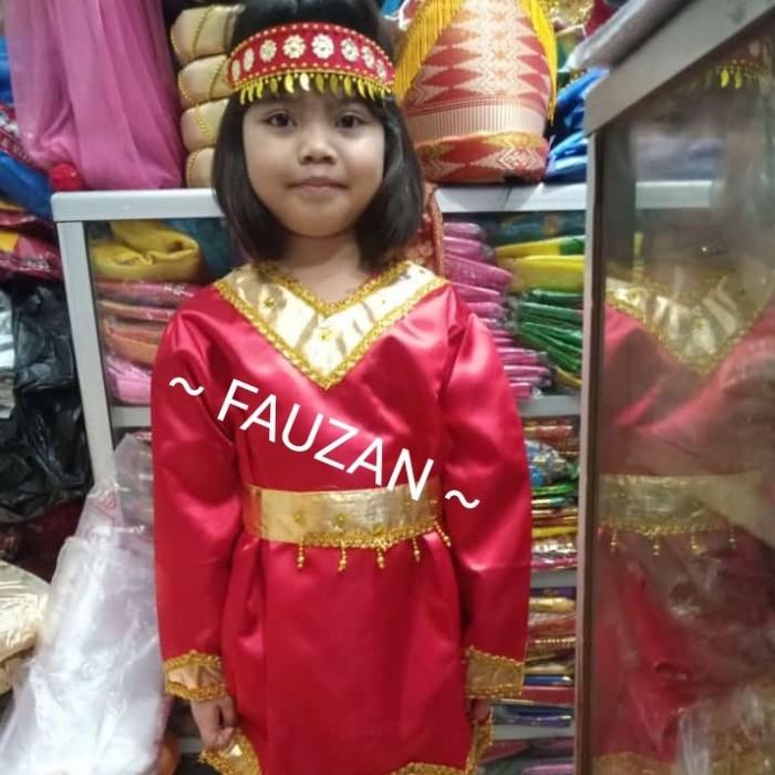 Jual Pakaian Adat Palembang Anak // Baju Adat Sumatra Selatan Tk Sd 055 ...