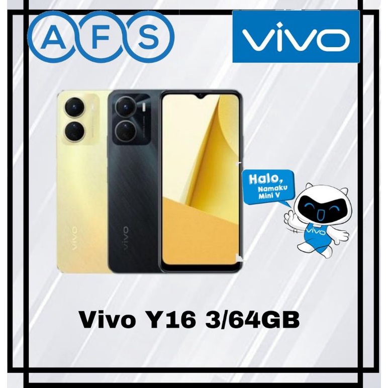 Jual Vivo Y16 3/64GB & Y15s 3/64GB Garansi Resmi Vivo 1 Tahun | Shopee ...