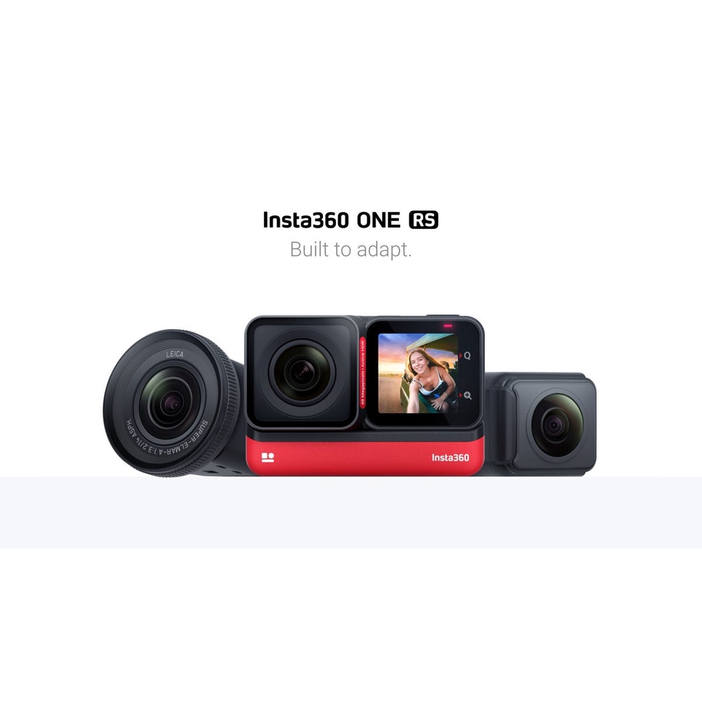 2点SET】Insta360 ONE RS TE + Mic Adapter