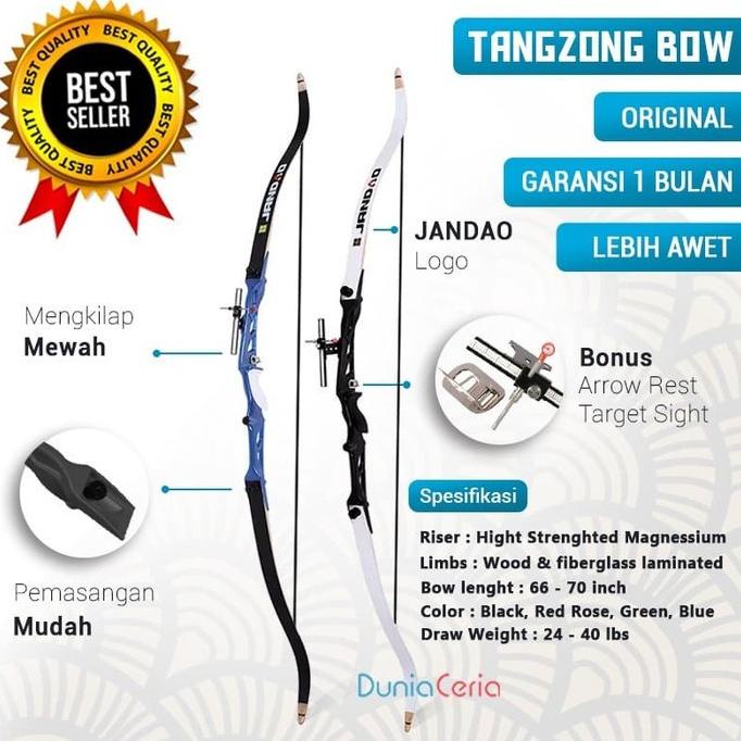 Jual Busur Panah Jandao Sanlida Tangzong Recurve Bow Shopee Indonesia 2511