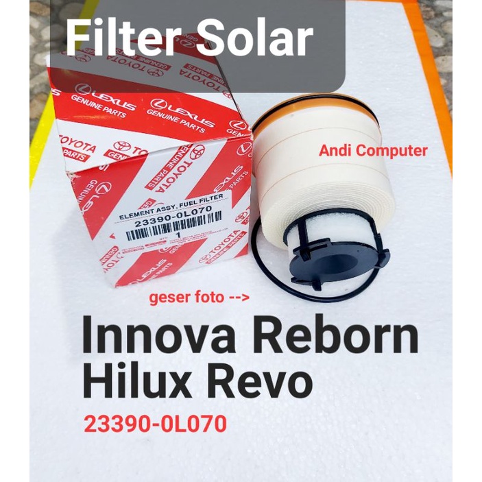 Jual Filter Solar Disel Diesel Mobil Toyota Innova Fortuner Inova ...