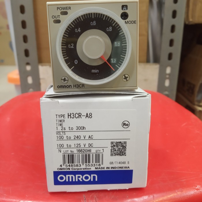 Timer Multifunzione Omron H3CR-A8 Originale 100-240VAC - Nuovo E Veloce