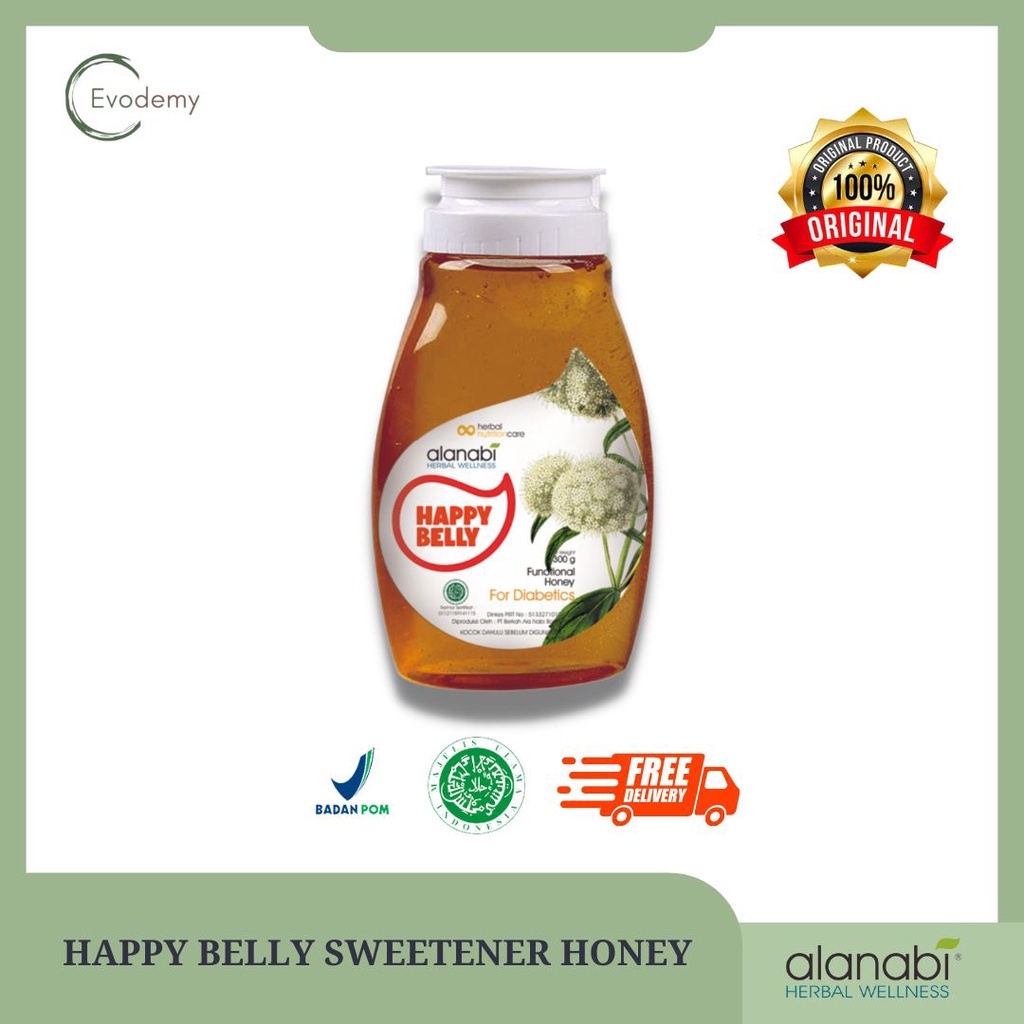 Jual ALANABI Happy Belly Functional Honey For Diabetics 300gram / Madu