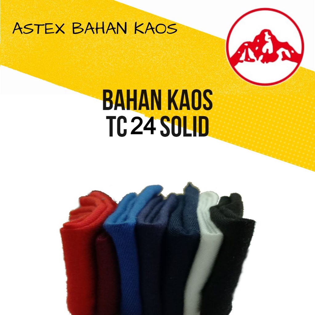 Jual Kain TC 24s Per 1 KG Warna Putih & Tua | Bahan Kain Kaos Teteron ...