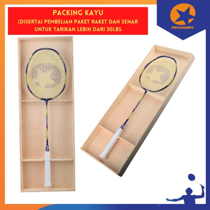 Jual Packing Kayu Packing Raket Untuk Raket Dengan Tarikan Di Atas 28 ...