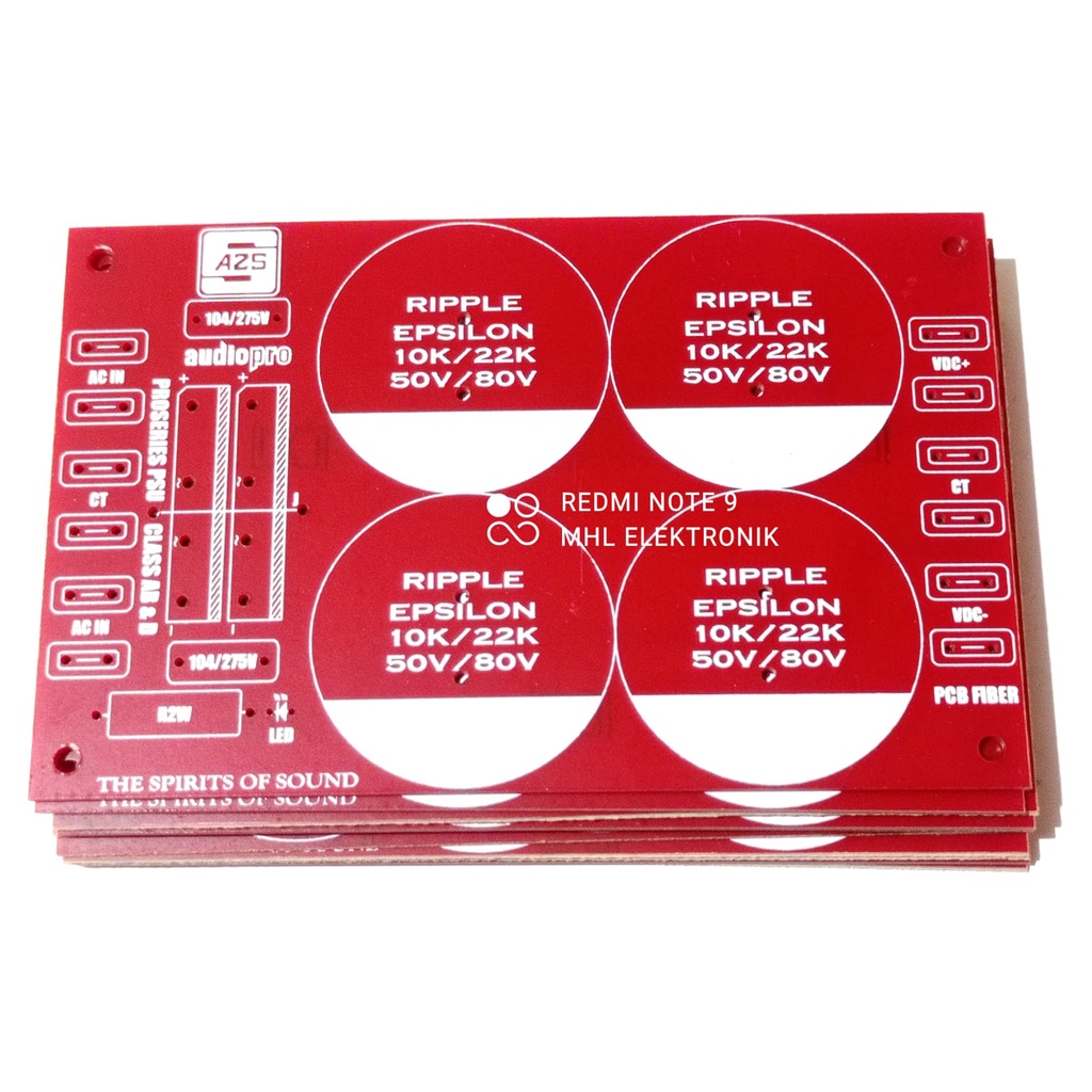 Jual PCB Proseries PSU 4 Elco Class AB Dan B Merah | Shopee Indonesia