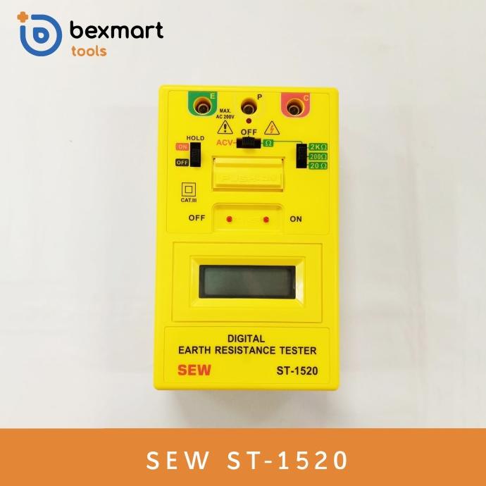 Jual Sew St1520 Digital Earth Resistance Tester Grounding Tester
