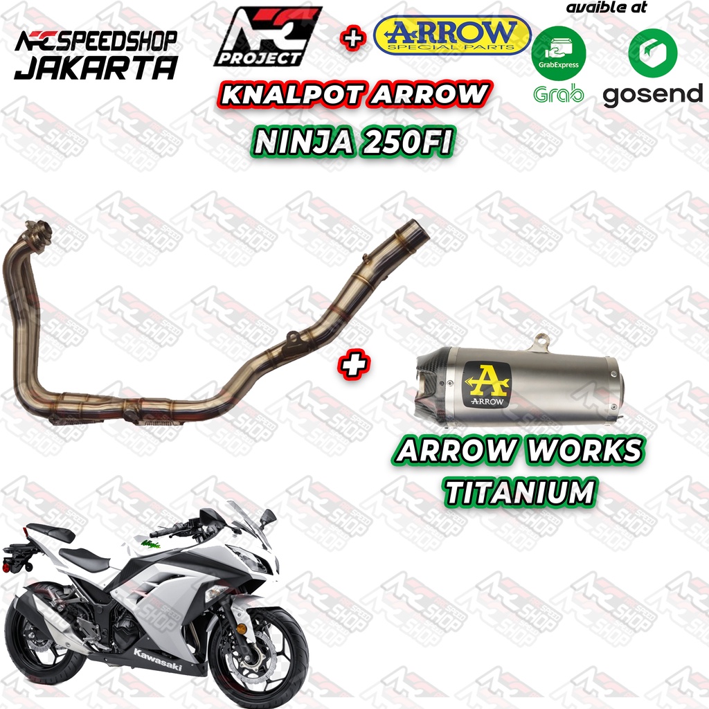 Arrow 71898PRI Pro-Race Slip-on Exhaust for Kawasaki ZX-6R 636 '19