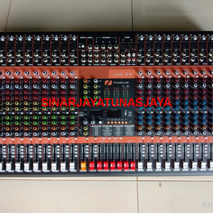 Jual MIXER PHASELAB 24 CHANNRL LIVE24 MIXER PHASE LAB LIVE 24 24
