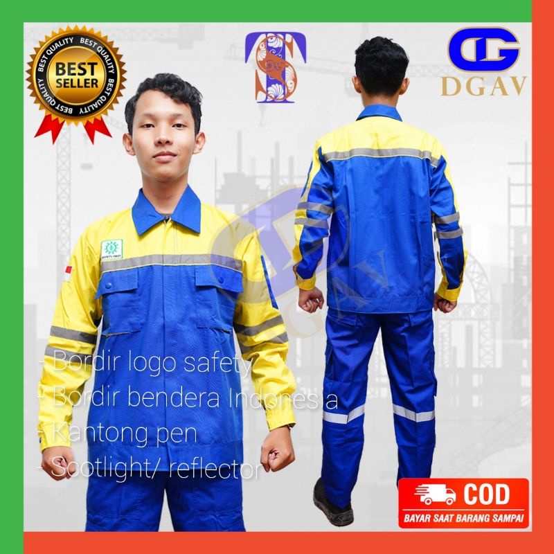 Jual Wearpack Atasan Lengan Panjang Benhur Kombinasi Kuning | Shopee ...