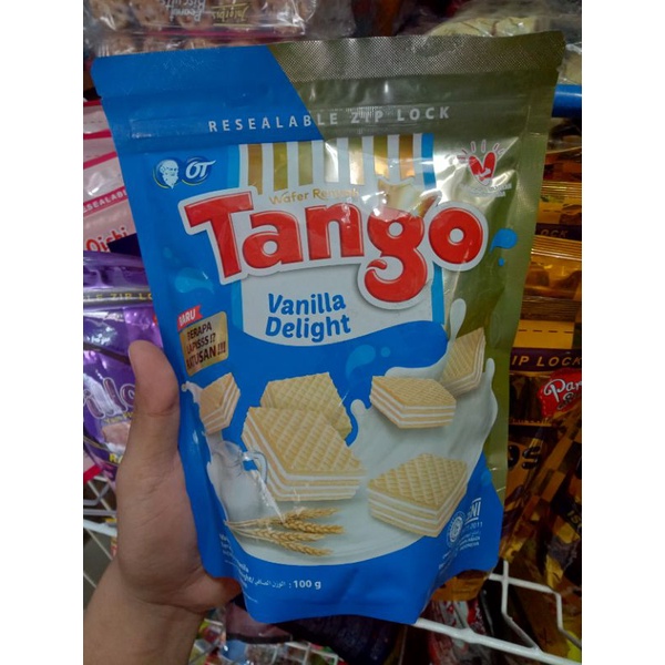 Jual Wafer Tango Rasa Vanilla 100gr | Shopee Indonesia