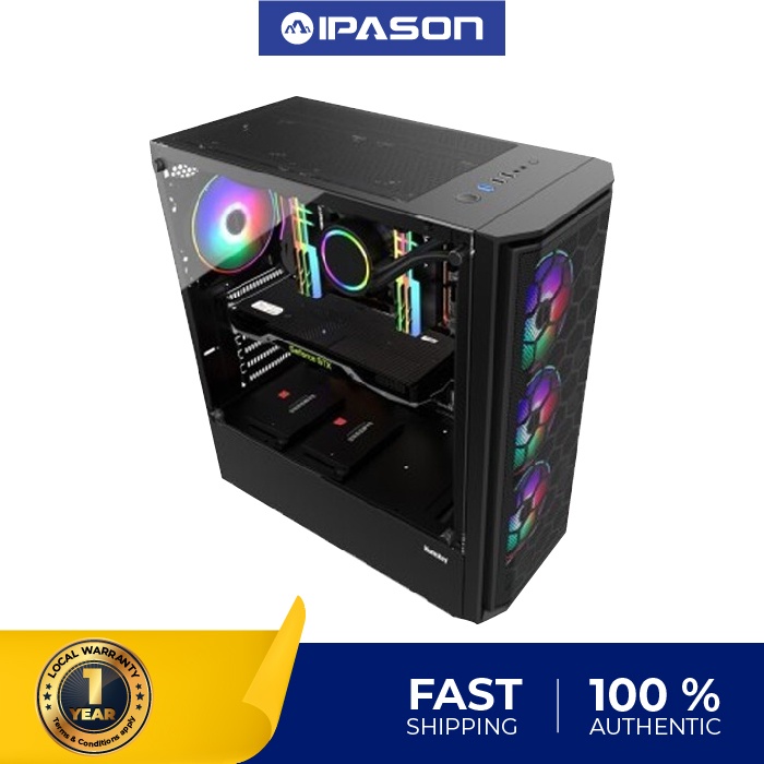Jual Huntkey GX580X computer case glass side panel ATX panel Shopee Indonesia