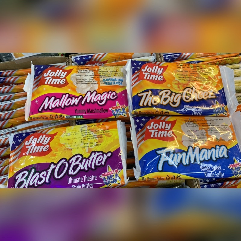 Jual Jolly Time The Big Cheez/Jolly Time Blast O Butter/Jolly Time