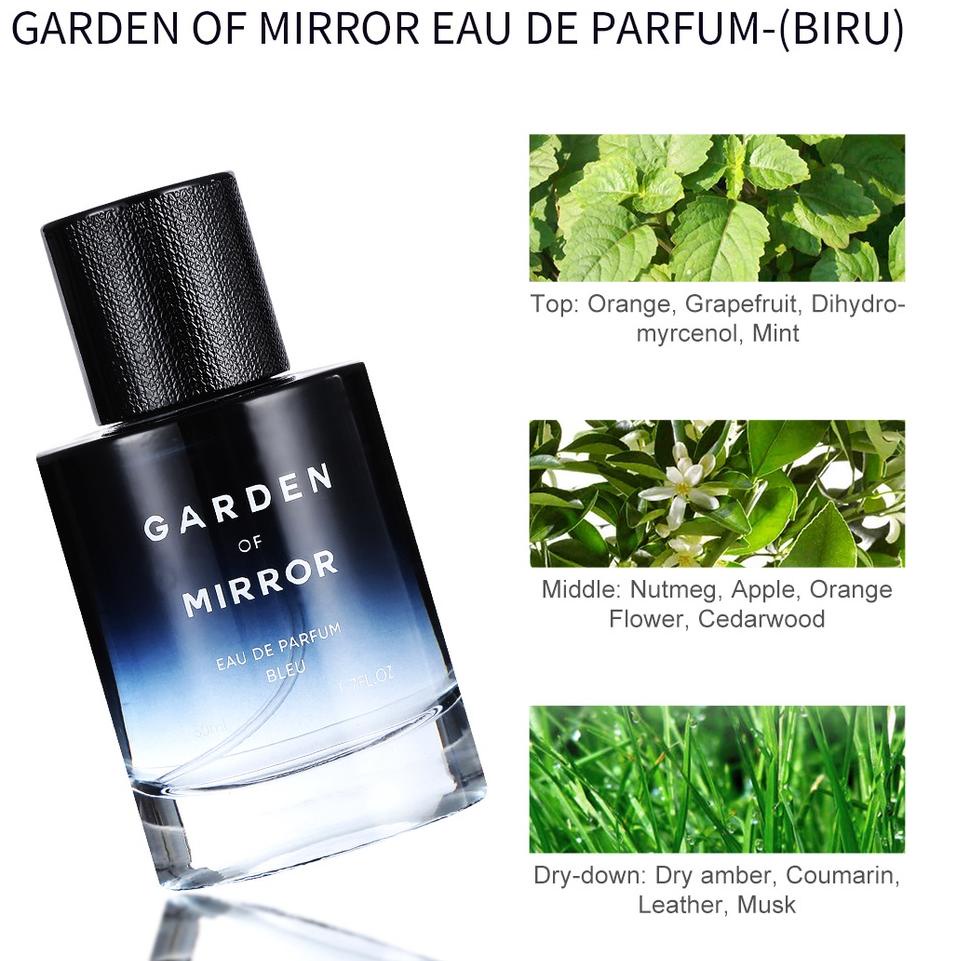 Jual Barang keren--MINISO Parfum Pria Parfum Segar dan Tahan Lama 50ml