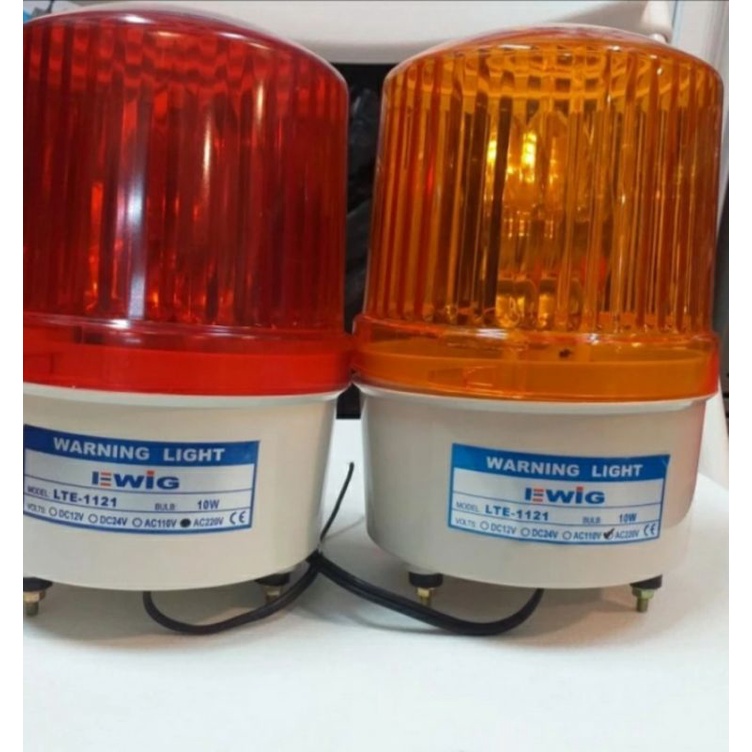 Jual Lampu Rotari Warning Light Rotary LTE 1121 10W ac220v Original LED ...