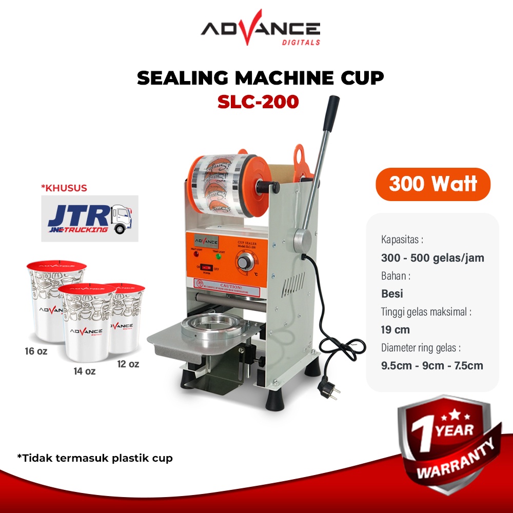 Jual Sealing Machine Advance Slc Cup Sealer Mesin Press Gelas Plastik Shopee Indonesia