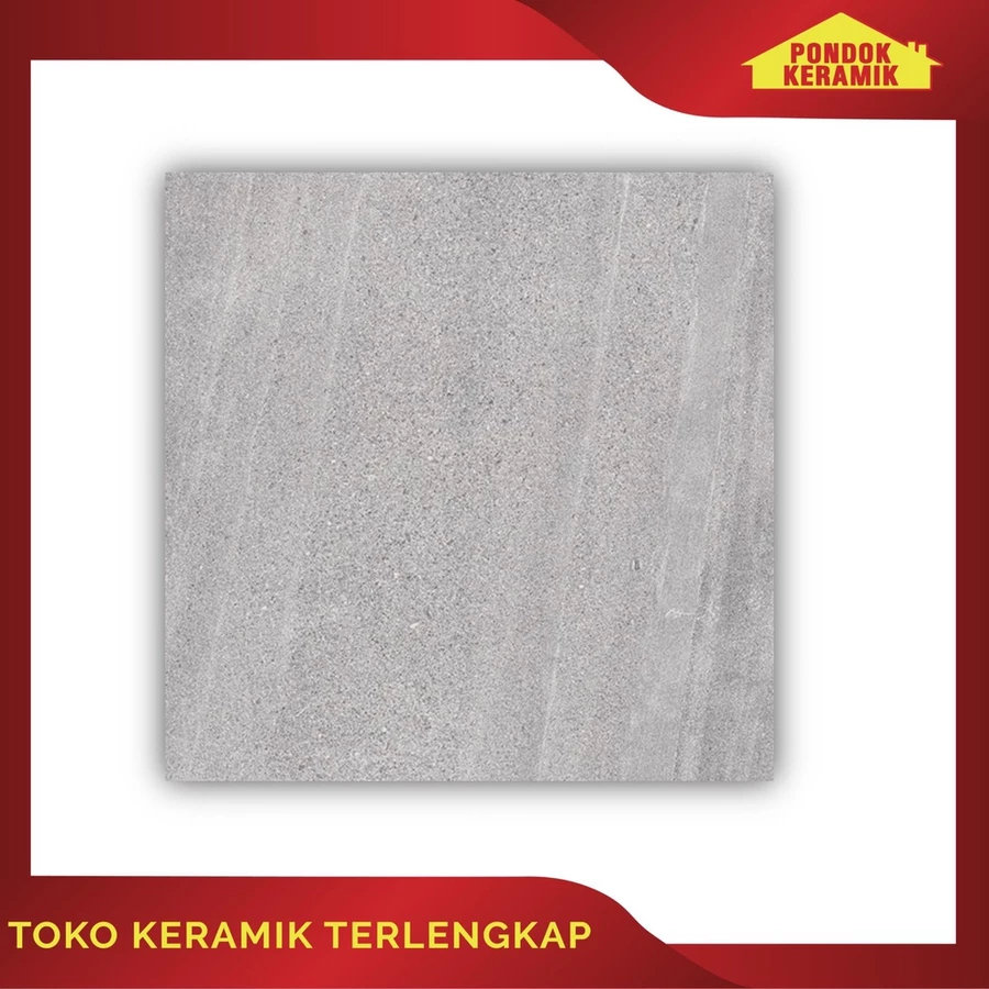 Keramik Lantai Habitat 60x60 Moscow Grey
