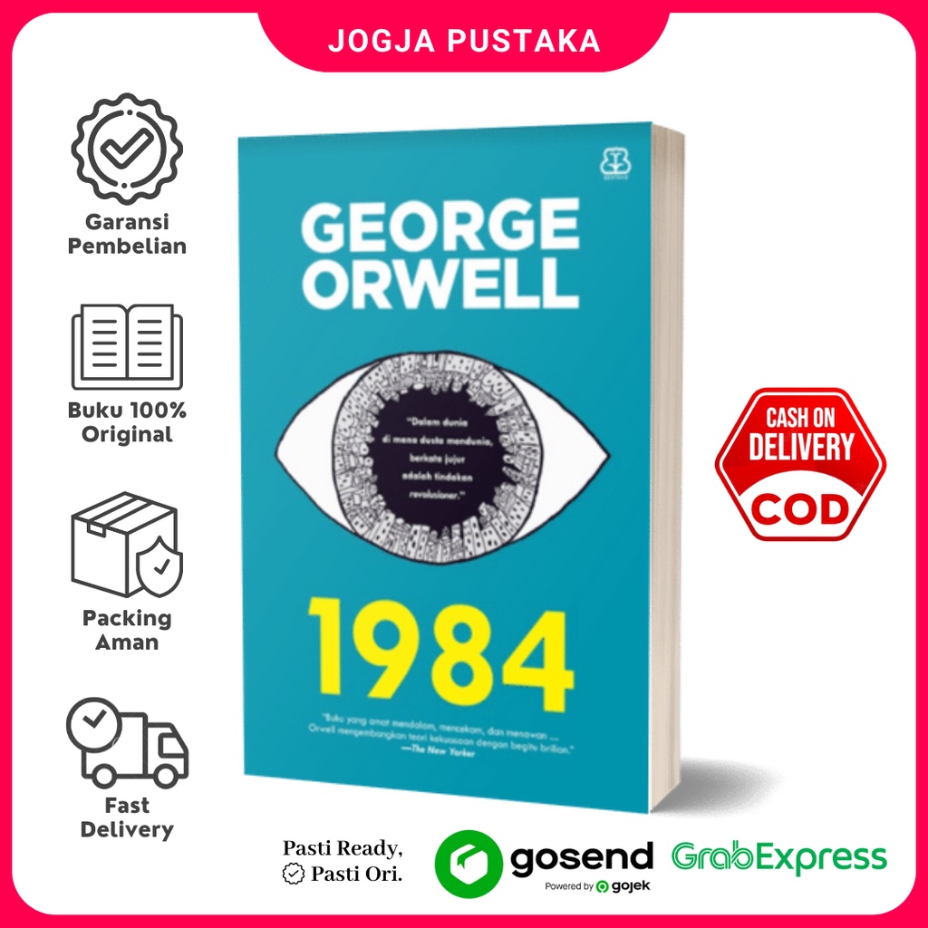 Jual Buku 1984 George Orwell (Edisi Revisi 2021) - George Orwell ...