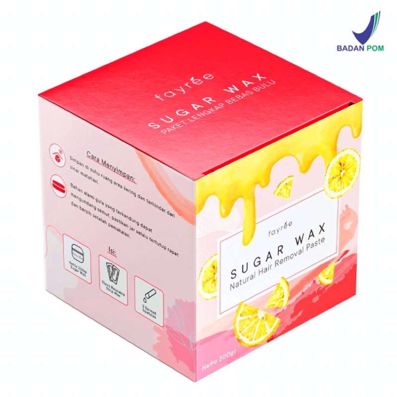 Jual Fayree Sugar Waxing Kit (𝗕𝗣𝗢𝗠) / Paket Lengkap Wax Bulu | Shopee