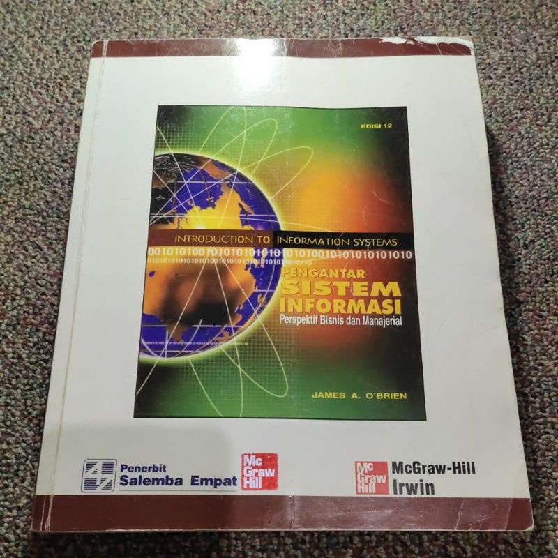 Jual Buku Introduction To Information Systems Pengantar Sistem ...