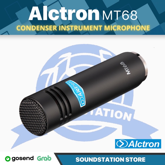 Jual ALCTRON MT68 CONDENSER INSTRUMENT MICROPHONE - Mic Instrumen ...