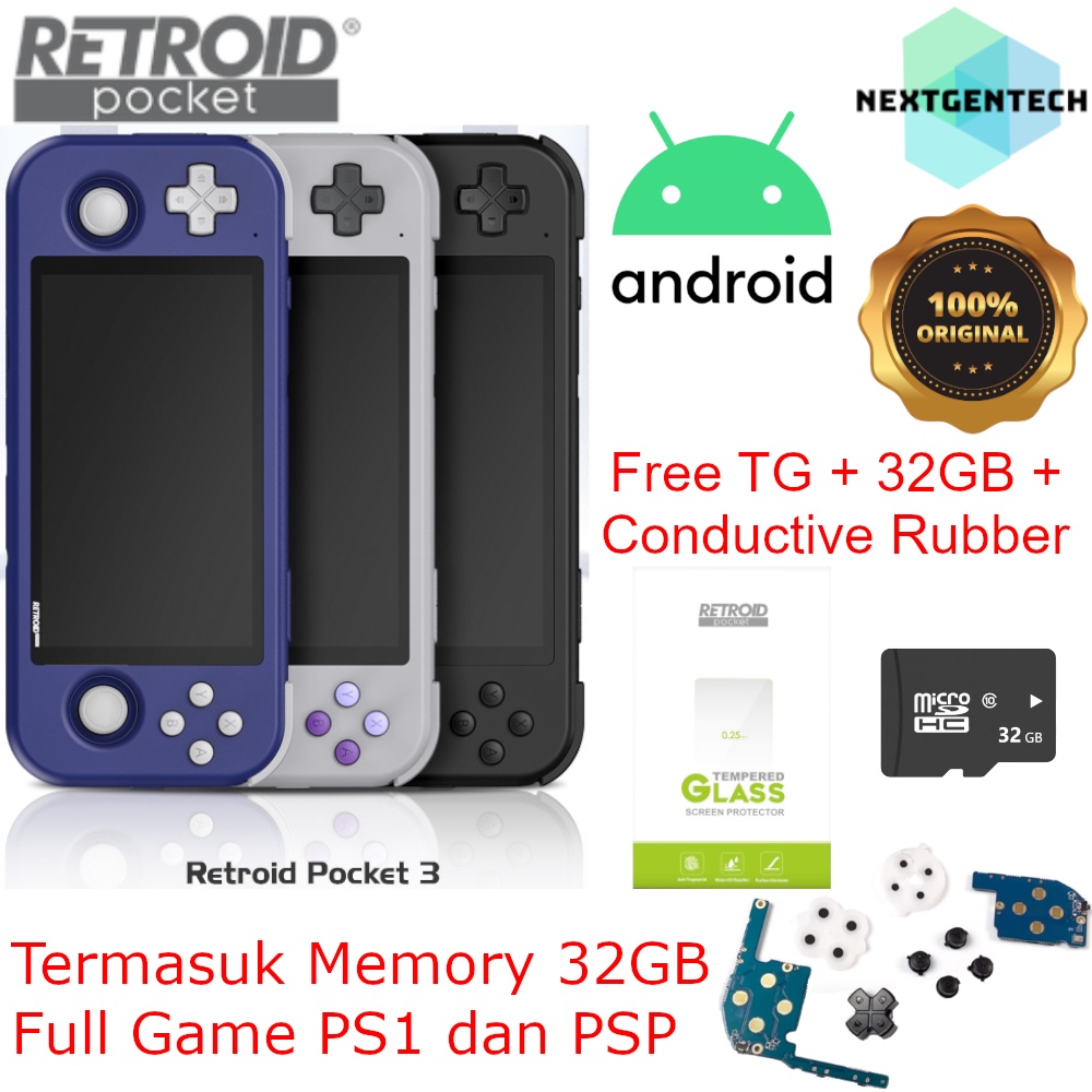 Retroid Pocket 3 - 携帯用ゲーム本体