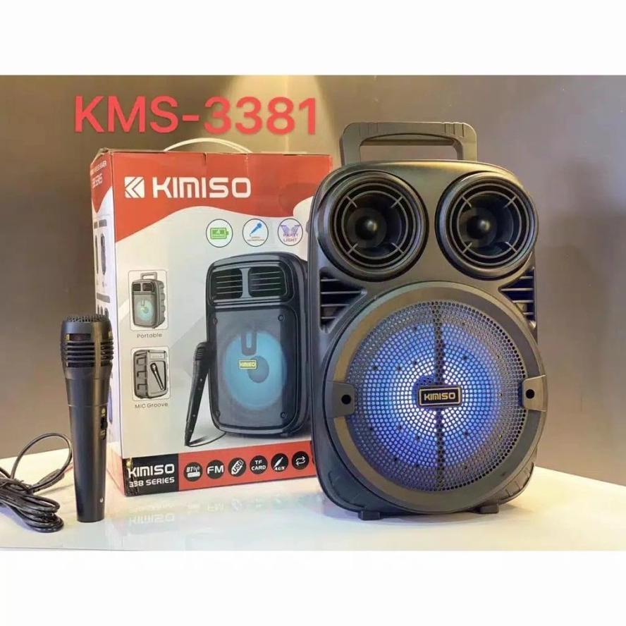 Jual PRODUK SPEAKER BLUETOOTH KIMISO KMS 3381/338 6,5 INCH /SALON