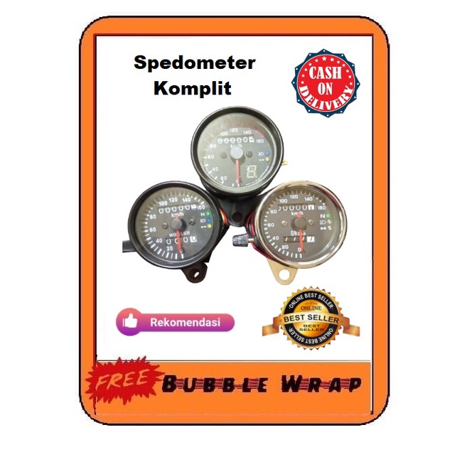 Jual promo termurah kilometer / speedometer odometer tripmeter motor ...