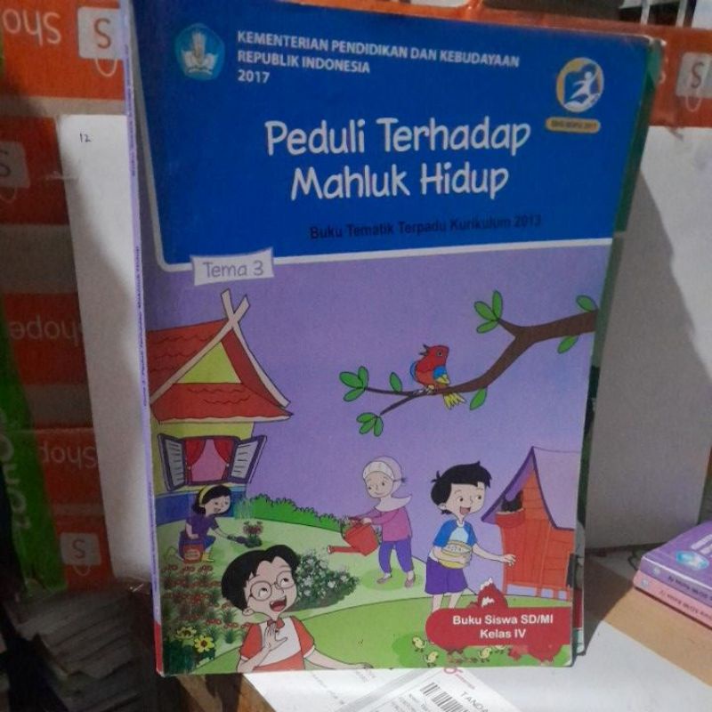 Jual Buku Tematik Terpadu Tema 3 Buku Siswa SD MI Kelas 4 BSE ...