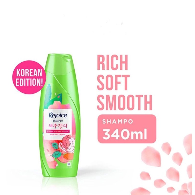 Jual REJOICE Jeju Rose Shampoo 340ml Shopee Indonesia