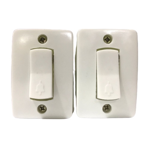 Jual NEWPALLAS Saklar Bell 126 OB Saklar Bell Piano Putih - OB Saklar ...