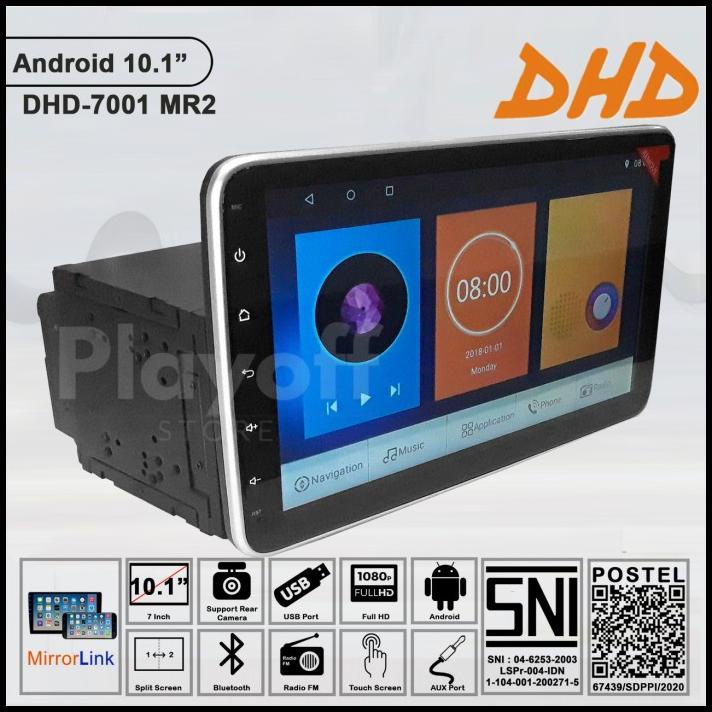 Jual Head Unit Android 10 Inch Manual Rotary 180 Flexible Movement Wifi ...