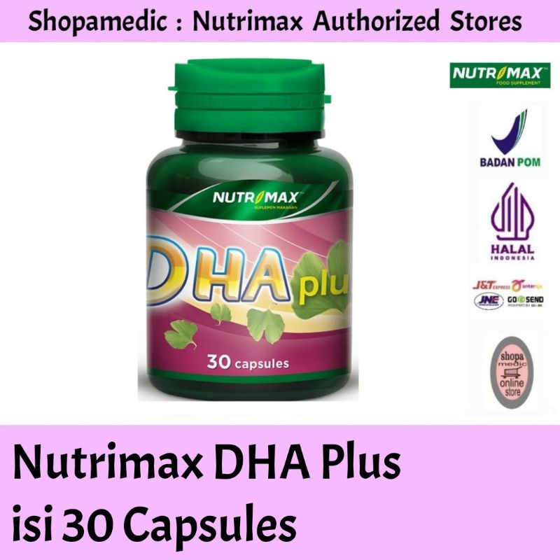 Jual Nutrimax DHA PLUS isi 30 Kapsul | Shopee Indonesia