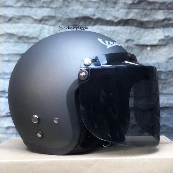 helm vespa retro