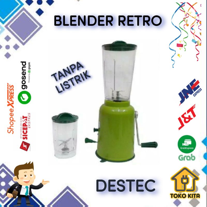 Jual BLENDER RETRO TANPA LISTRIK Shopee Indonesia