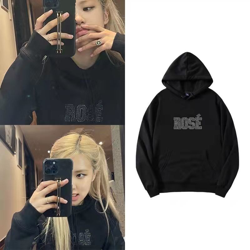 Rose best sale blackpink hoodie