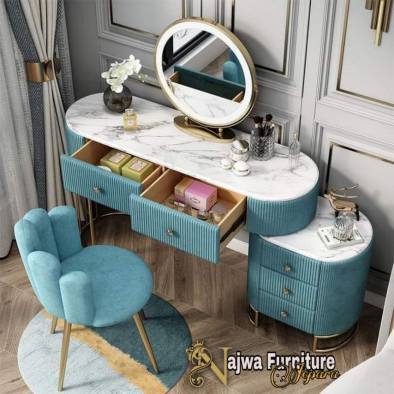 Jual MEJA RIAS TERBARU MEJA MINIMALIS CUSTOM MEJA RIAS SALUR MEWAH ...