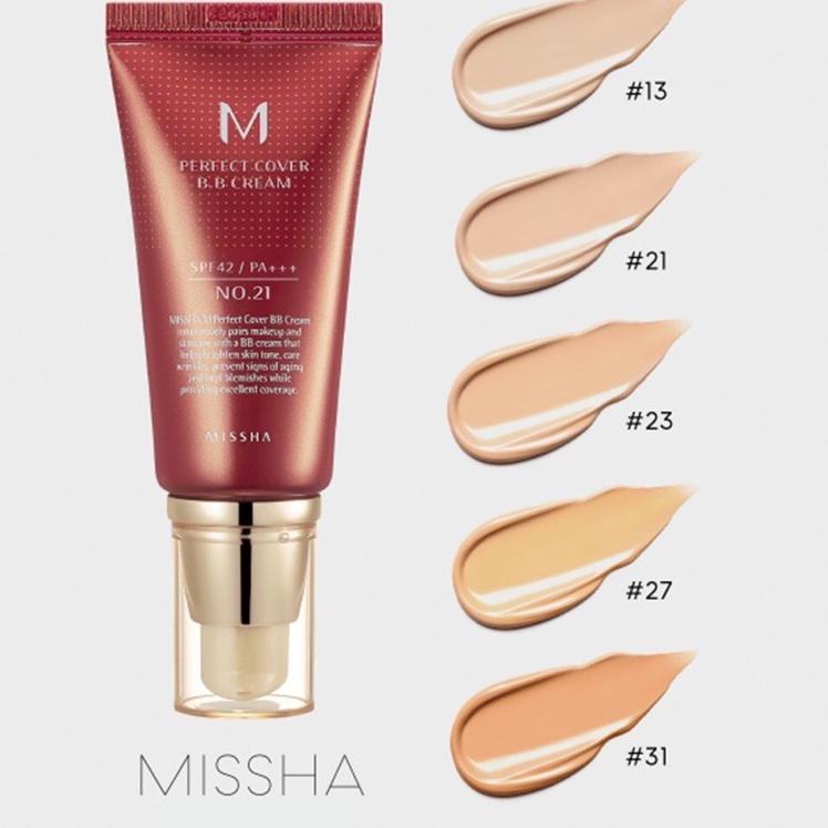 Jual Laku Keras--[BPOM] Missha M Perfect Cover BB CREAM SPF42 / PA ...