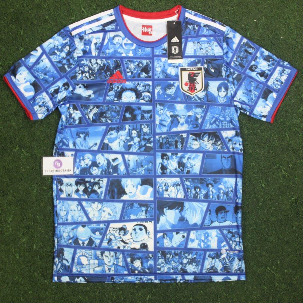 Jual Jersey Timnas Jepang Anime Terbaru 2021 2022 Baju Bola Jepang