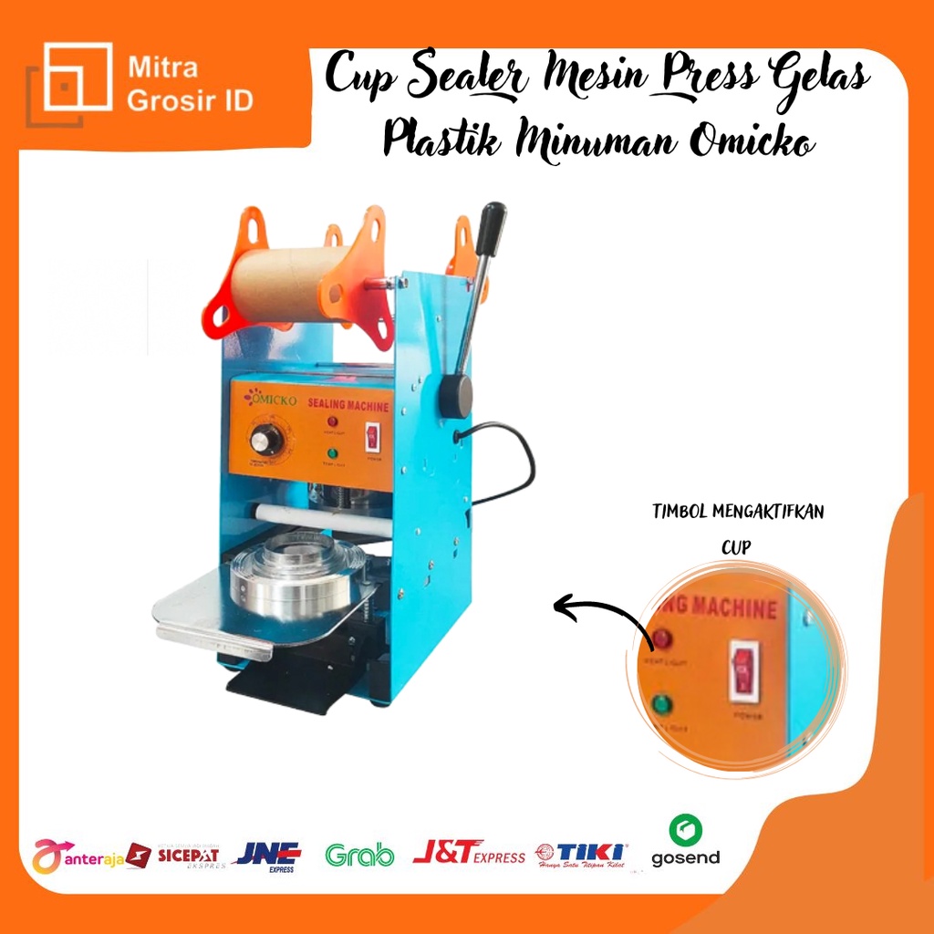 Jual Cup Sealer Mesin Press Gelas Plastik Minuman Omicko Shopee Indonesia 4226