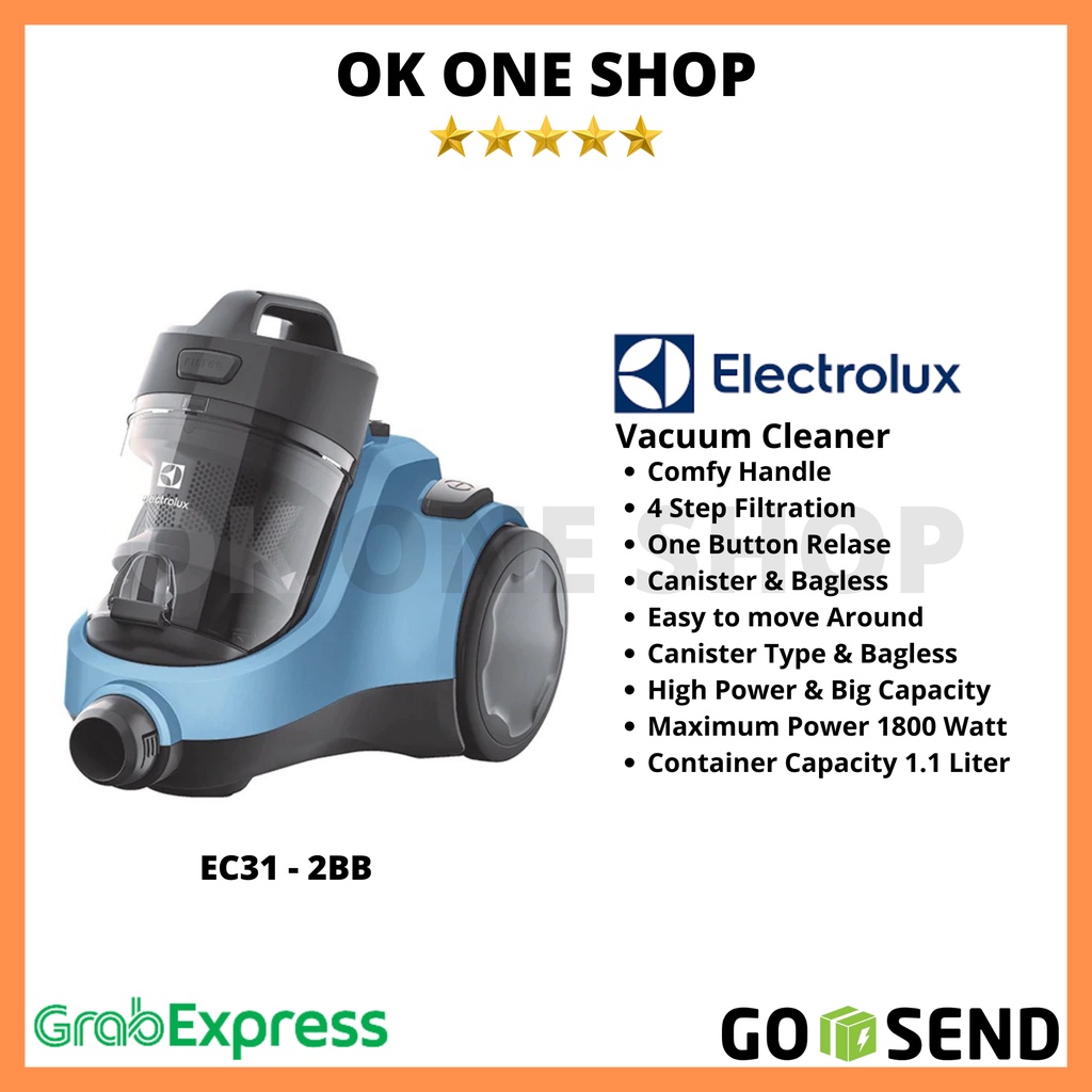 Jual ELECTROLUX Vacuum Cleaner Tabung EC31-2BB | Penghisap Debu EC 31 2 ...