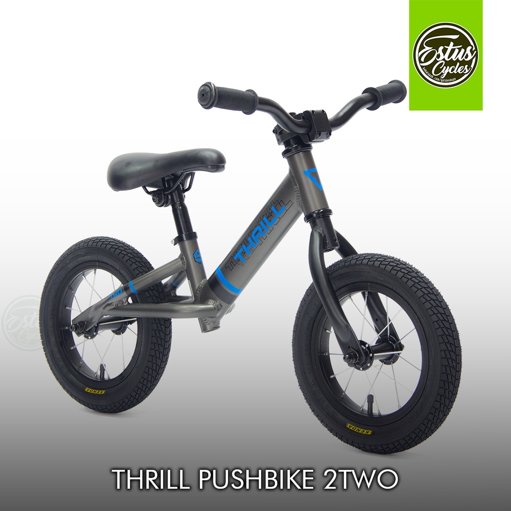 Sepeda Thrill Push Bike 12 Balance Bike Pushbike Berlatih Belajar