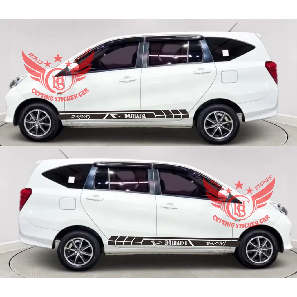 Jual new sticker mobil cutting sticker ayla,sigra,sirion terbaru al ...