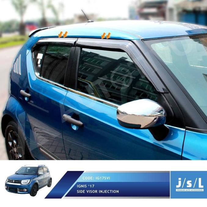 Jual Jsl Talang Air Suzuki Ignis Side Visor Injection | Shopee Indonesia
