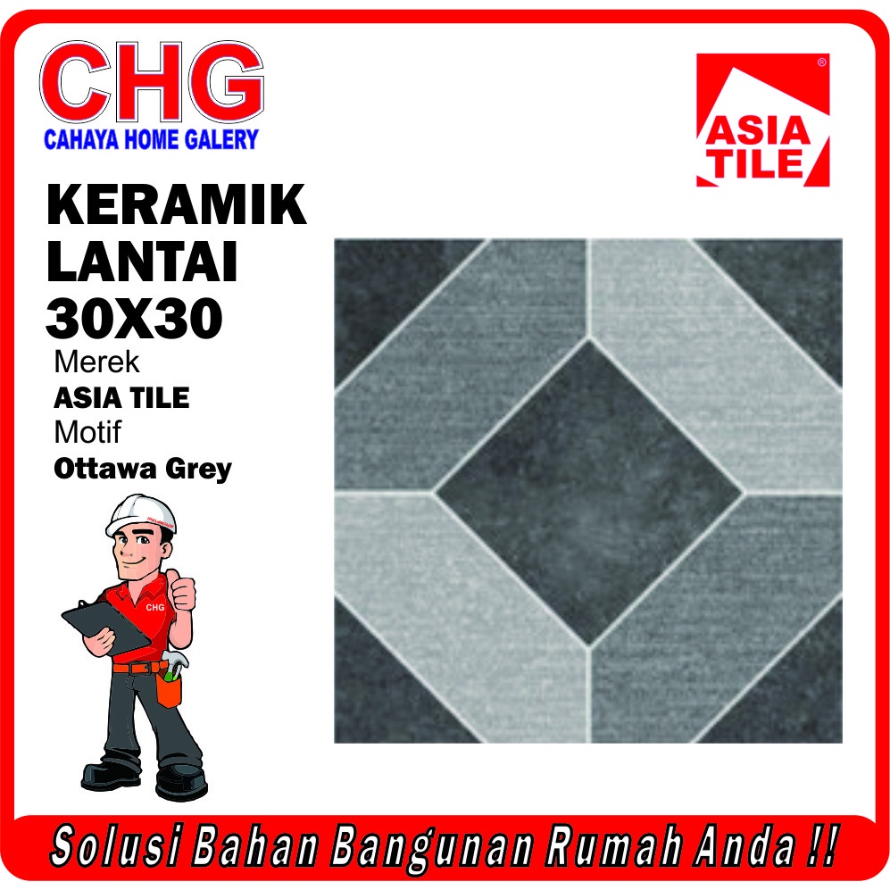 Jual Keramik 30x30 Asia Tile Ottawa Series CERAMIC TILES Shopee Indonesia