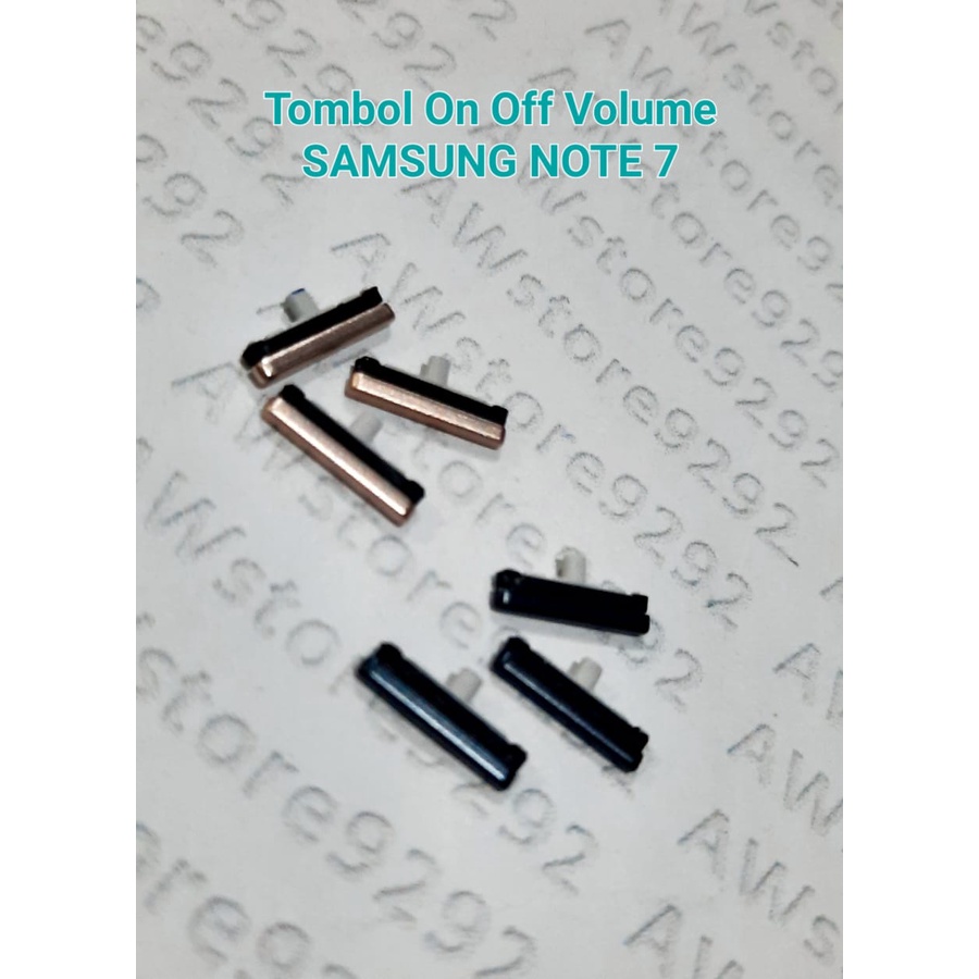Jual Tombol On Off dan Volume luar SAMSUNG NOTE 7 - NOTE FE tombol ...