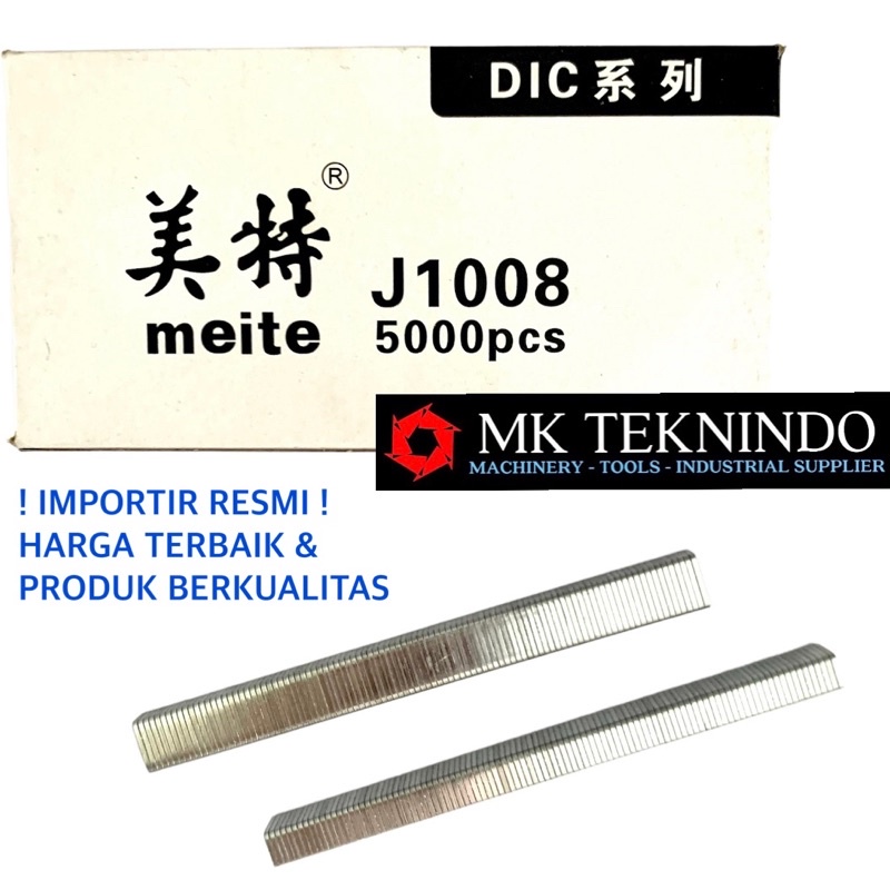 Jual Isi Staples Tembak 1008J / Refill Air Nailer Angin 1008 Stapler ...